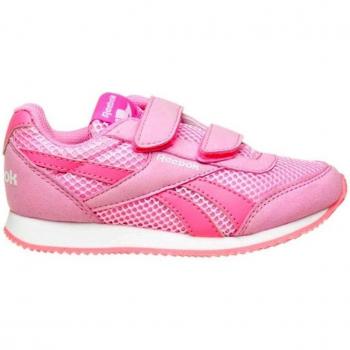 Reebok Royal CLJOG 2RS 2V - Zapatillas de running, Niñas, Rosa / Blanco, 30