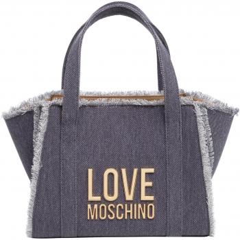 Love Moschino Bolso de Mano con Bandolera Azul Cielo