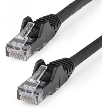 StarTech.com 1m Black Cat6 Ethernet Cable - Snagless RJ45 UTP CAT 6 Wire - 100W PoE Patch Cord - Category 6 Network Cable - First End: 1 x RJ-45 Male Network -