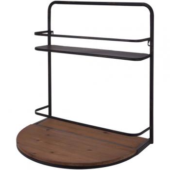 Mueble bar con estante plegable 56x42x61,5 cm