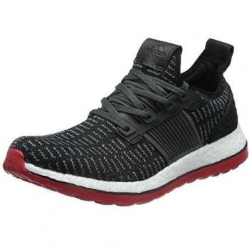 adidas Pureboost ZG Prime M, Zapatillas de Running Para Hombre, Negro / Gris / Rojo