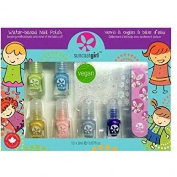 Suncoatgirl Vegan Water-Based Nail Polish Set
