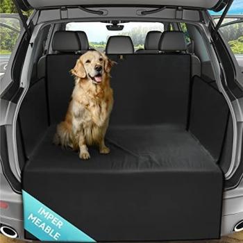 Heldenwerk Protector Maletero Coche para Perros - Funda para Maletero Impermeable - Funda Perro Coche, Cubre Maletero Coche Perro