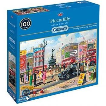 Gibsons (G6256) - Derek Roberts: Piccadilly - 1000 pieces puzzle