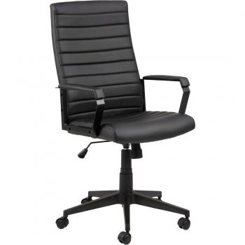 Silla de escritorio en símil piel Patric