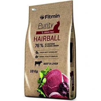 Fitmin Cat Purity Hairball Comida para Gatos, 10 kg