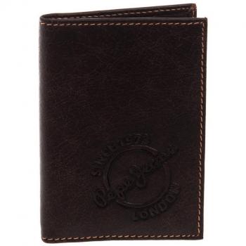 Pepe Jeans Relief Tarjetero, 0.06 Litros, Color Marrón