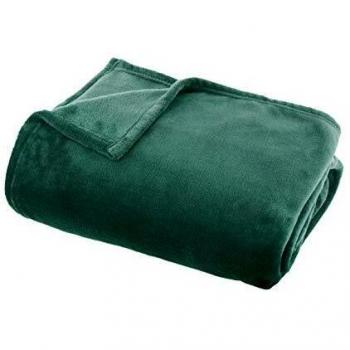 Manta polar verde 130x180 cm de Atmosphera