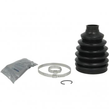 Kit de fuelles para eje de transmisión SPIDAN 36358, incluye fuelles de goma, abrazaderas metálicas, resistencia a altas temperaturas y condiciones climáticas adversas, compatible con vehículos específicos