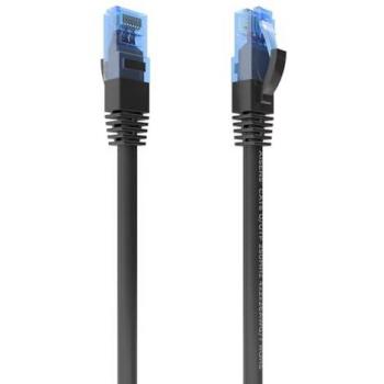 Aisens Cable de Red Latiguillo RJ45 Cat.6 UTP AWG26 CCA, 25 cm, Negro