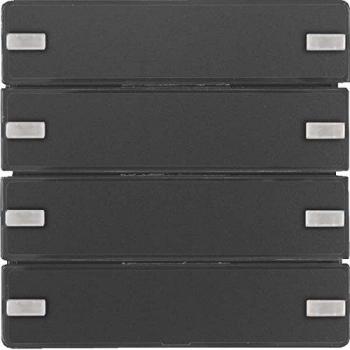 Teclado KNX 4 Fases Berker Q.x Antracita 80144326