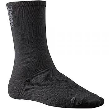 Calcetines Mavic Comete negros/asfalto 2022 - Talla 43-46