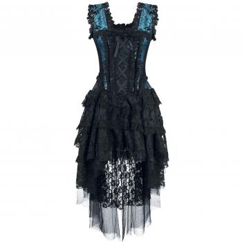 Burleska Vestido Ophelie Vestido Negro/Azul XXL