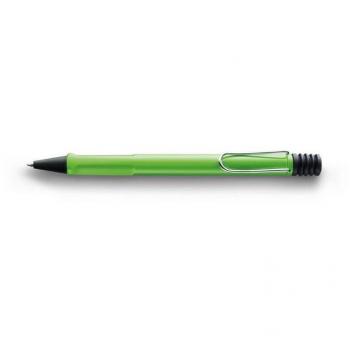 Lamy Safari Green Bolígrafo Punta Media Tinta Azul Recargable Color Verde con Estuche