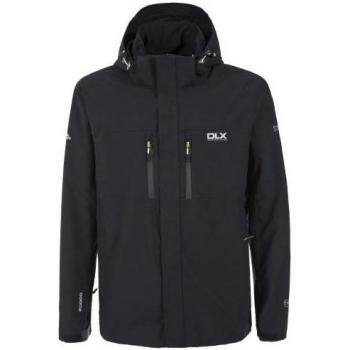 Chaqueta impermeable Trespass Oswalt DLX para hombre - Color negro - Talla 3XL