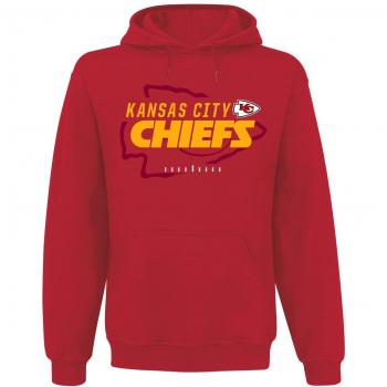 NFL Kansas City Chiefs Sudadera con capucha Rojo