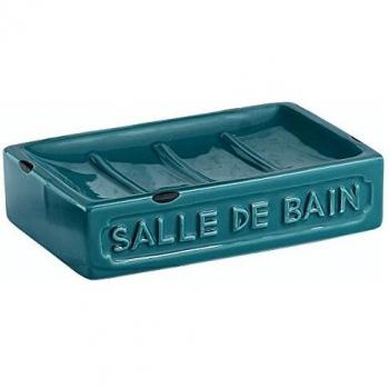 Gedy Vivienne Jabonera, Cerámica, Azul, Talla Unica