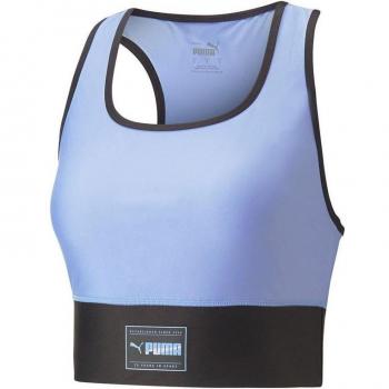 Top de Entrenamiento Puma Eversculpt Fit Skimmer para Mujer en Color Morado con Absorción de Humedad