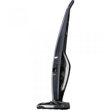AEG CX8-2-80DB Aspirador Escoba, Batería Litio HD 32.4 V, 80Min a, 0.8 litros, 82 Decibeles, Azul Denim