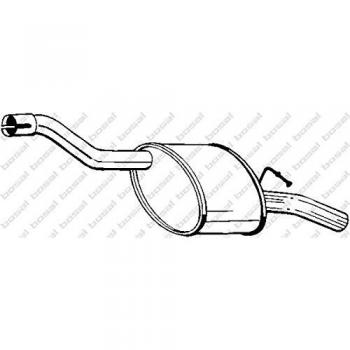 Bosal 154-325 End Silencer
