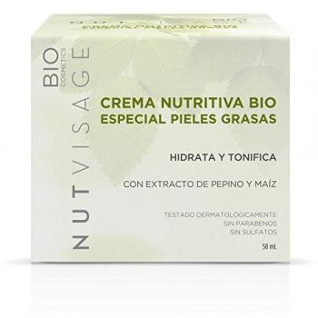 Crema Antiedad Nutritiva Bio para Piel Grasa 50 ml - Nutvisage Bio Cosmetics