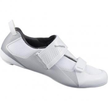 Zapatillas de Triatlón Shimano TR501 para Mujer, Color Blanco, Talla 41 EU