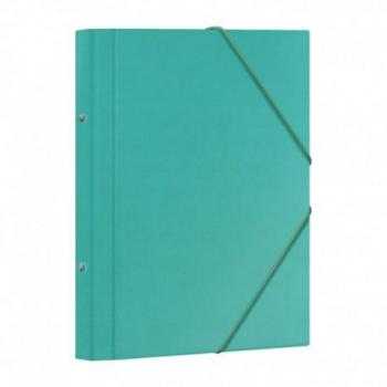 Carpeta Clasificadora Dohe 12 Departamentos Formato Folio Cartón Plástico Verde Claro 10317