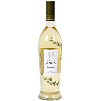 Viñas de Anna Chardonnay- Vino blanco semidulce - Chardonnay, Gewürztraminer -75cl