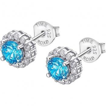 Pendientes Time Road WS03036 Plata Mujer