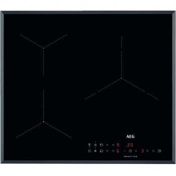 AEG Placa de Inducción Serie 3000 ILB63335FB de 60 cm con 3 Zonas Power