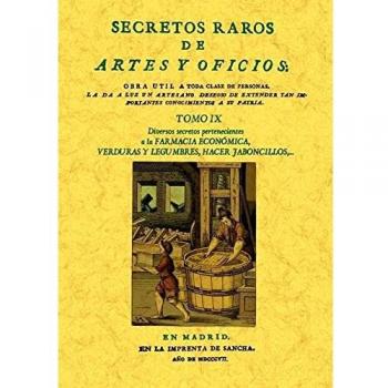 Secretos raros de artes y oficios