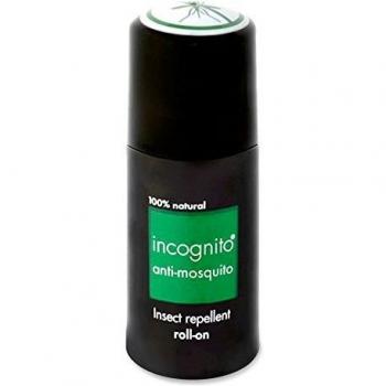 INCOGNITO Insect Repellent Roll on 50 ml - Maximum Strength, Vegan, DEET free formula - Mosquito Repellent and Effective On All Biting Insects - Travel Friendly - Bug Repellent Suitable for Humans, Transparent