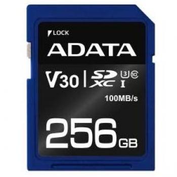 Memoria SDXC Adata 256GB Clase 10 V30 UHS-I U3
