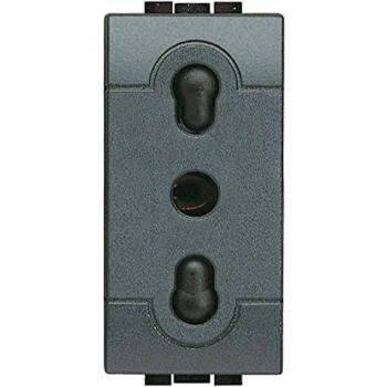 Bticino sl4180 F Toma 2p + t 10/16 A Bipasso, Serie Living International