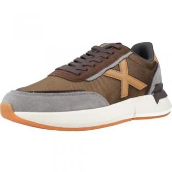 Zapatillas Munich Versus marrón gris, tipo: Zapatilla Casual Hombre, características: Unisex Adulto, color marrón, talla 40 EU