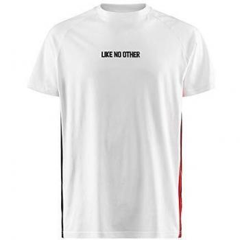 Kappa Balmin Authentic Camiseta, Hombre, Blanco, S