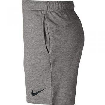 Nike M NK Dry Short Fleece Shorts, Hombre, dk Grey Heather/Black, 2XL
