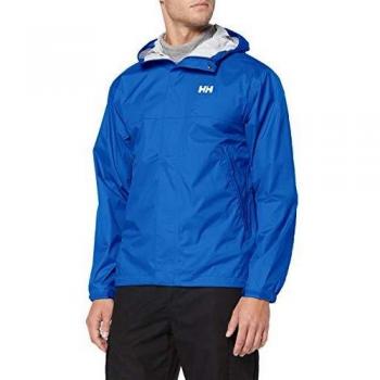 Helly Hansen impermeable Loke Hombres al aire libre de la chaqueta con capucha, hombre, color Olympian Blue, tamaño X-Large