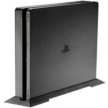 LeSB Playstation 4 Slim Soporte Vertical para PS4 Slim Consola, Negro