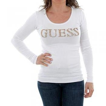 Guess Jersey Mujer XL Blanco W92R59Z2760