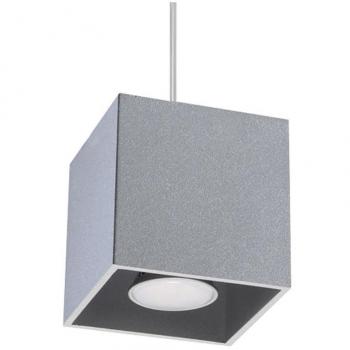 Lámpara de Techo Colgante Quad 1 GU10 Aluminio Gris