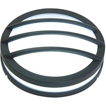 Aplique de Pared Exterior Redondo LED Eco-Light NANDIN 23W Antracita