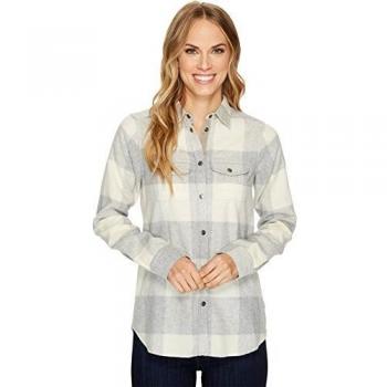 Fjallraven Women's Canada Long Sleeve Shirt - Fog/Chalk White - Medium