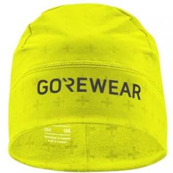 Gore Wear Essence Thermo Beanie Amarillo Neón, gorro térmico para actividades al aire libre, fabricado con material transpirable y ligero, diseñado para proporcionar calidez y comodidad en climas fríos