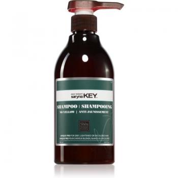 Saryna Key No Yellow Neutralizing Shampoo with Shea Butter for Gray and Lightened Hair 500ml