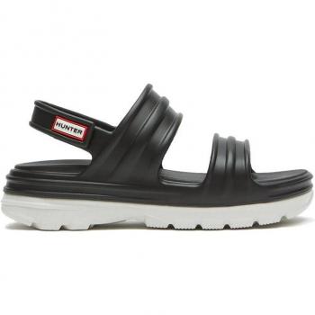 Sandalias Hunter Bloom Algae negras y blancas para mujer - Talla 37