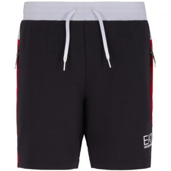 Short Básico Cordón Marino EA7 para Hombre - Emporio Armani, Color Block, Modelo 3DPS58-PJLIZ-1578