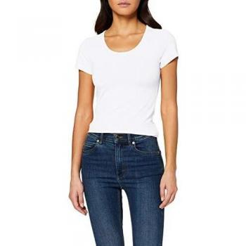 Only Women's Short Sleeve T-Shirt Live Love Life Round Neck