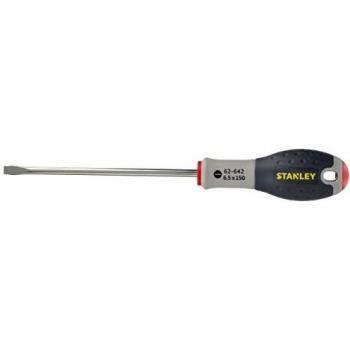 Stanley FMHT0-62642 Screwdriver Flared with Soft Grip, Multi-Colour, 6.5 x 150 mm