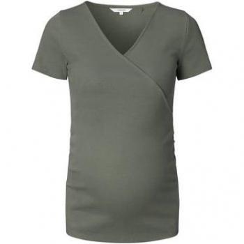 Camiseta de Enfermería y Embarazo Noppies Sanson Oliva Unisex Talla S Rippqualität